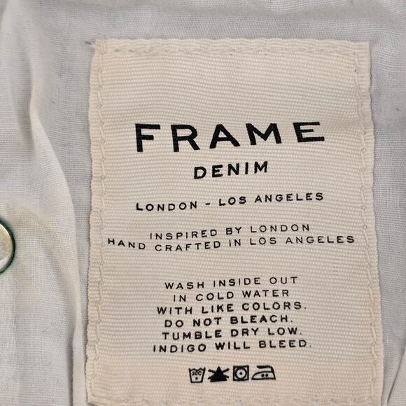 Frame Denim Le Garçon Distressed Jeans Size 24 - Picture 11 of 11